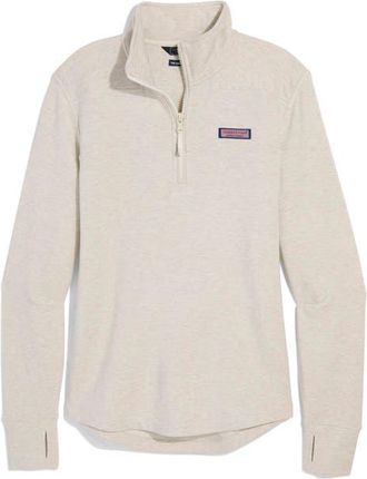 Vineyard Vines Dreamcloth Relaxed Half Zip Sweatshirt in B217 Marsh at Nordstrom, Size Xx-Small