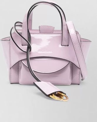 Hidesins xs leather tote bag shoulder strap handle