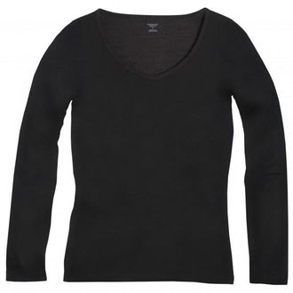 Icebreaker Siren L/S Sweetheart Merinounterwäsche für Damen | schwarz