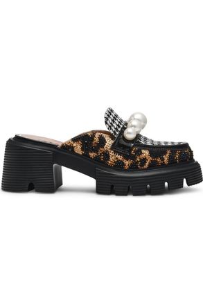 Betsey Johnson Womens Haizel Loafer In Leopard Multi