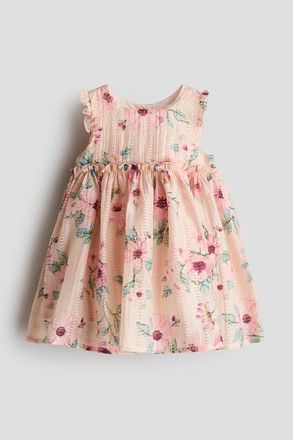 H&M Printed Dress in Light Pink/floral at Nordstrom, Size 18M