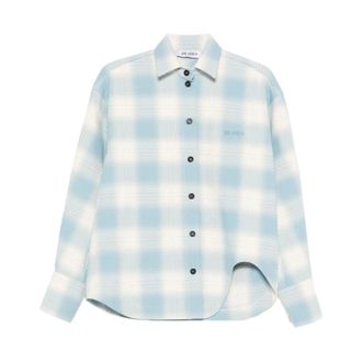 The Attico Shirts, female, Blue, Size: S Shirts