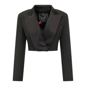 Pinko Blazers, female, Black, Size: L Visciola Blazer