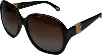 Loewe Pre-owned Accessories, female, Brown, Size: ONE SIZE Pre-owned Plastic Sunglasses
