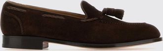Edward Green Belgravia Suede Loafers with Tassels
