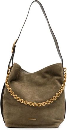 Michael Kors Tassen.. - Dames - Schoudertassen - Groen - ONE Size - Leer - Tassen