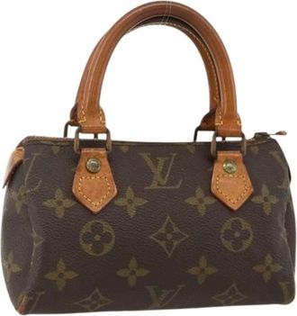 Louis Vuitton Pre-owned Mini Bags, female, Brown, Size: ONE SIZE Pre-owned Vintage Mini Hand Bag