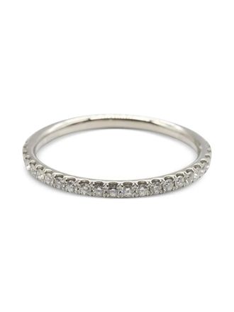 Harry Winston Platinum ring met diamant - Zilver