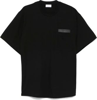 Ferragamo T-shirt in cotone - Nero