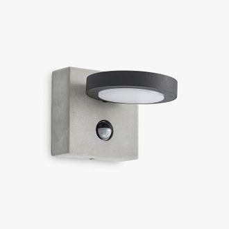 Lucande Lucande - L&aacute;mpara De Pared Exterior belna En Negro Aluminio