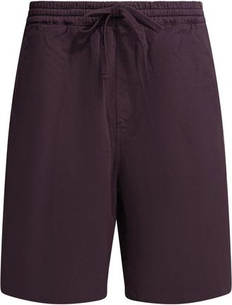 Carhartt Work in Progress Floyde Shorts - Heren - Korte Broeken - Paars - L - Katoen - Korte Broeken