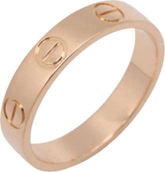 Cartier Gold Pink Gold (18K) Band Ring (Pre-Owned)