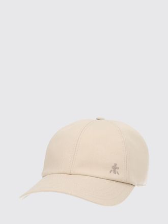 Premiata Cotton Baseball Cap with Embroidered Logo