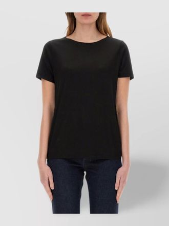 Fay basic short sleeve round neck t-shirt