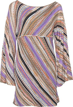 Missoni Abito corto con motivo chevron 2023 - Toni neutri