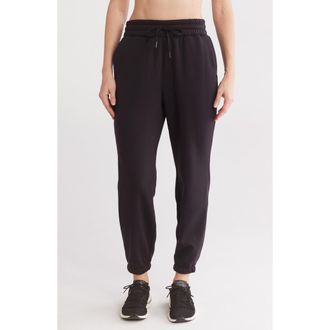 90 Degree by Reflex Boston Scuba Knit Fleece Joggers in Black at Nordstrom Rack, Size X-Large