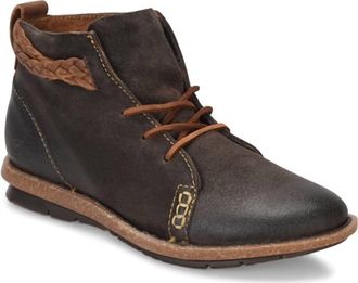 Born Womens Temple Booties In Grey