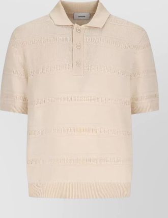 Lardini embroidered polo shirt