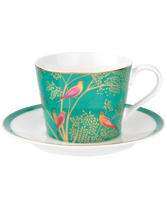 Portmeirion Sara Miller for Portmeirion Chelsea Collection Tea Cup & Saucer