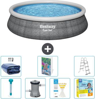 Bestway Piscina Bestway Fast Set Redonda - 457x107 Cm - 8-piezas S358