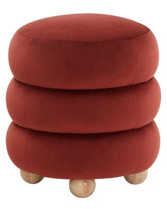 Safavieh Couture Cecelia Round Ottoman