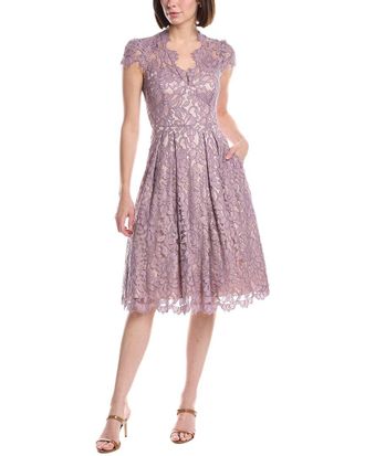 Eliza J Midi Lace Dress