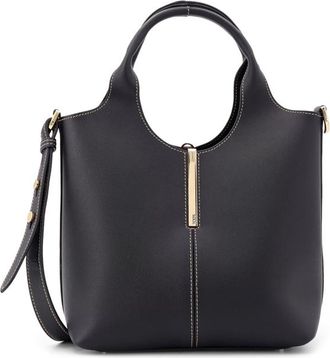 Tod's Mini Leather Shopping Tote Bag