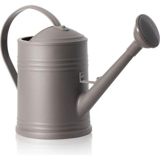 Elle Maceta Gris De Una Sola Pieza Para Regar Plantas De Interior, 35,5 Cm De Profundidad X 14 Cm De Ancho X 23 Cm De Alto, Maceta Para Regar Flores, Macet