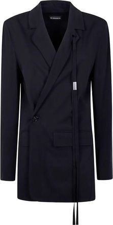 Ann Demeulemeester Olena Wrap Deconstructed Jacket