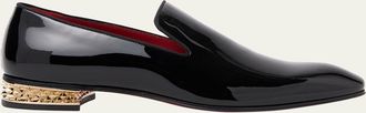 Christian Louboutin Mens DandyRocks Patent Leather Loafers