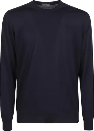 Drumohr Round Neck Long-Sleeve Sweater