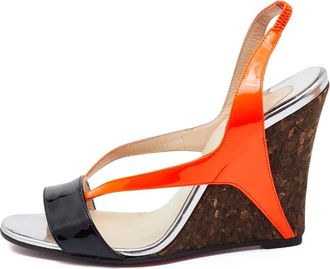 Christian Louboutin 100mm Yasmine sandals - Orange