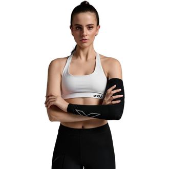 2XU Comp Flex Arm Sleeve in Black/grey at Nordstrom, Size Xx-Large