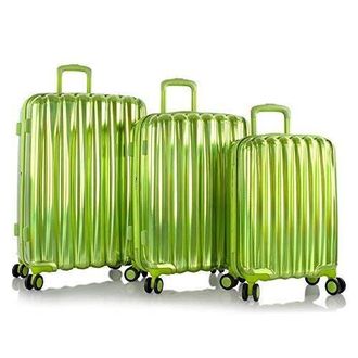 Heys Astro Iridescent 3-Piece (21/26/30) Spinner Luggage Set in Green at Nordstrom