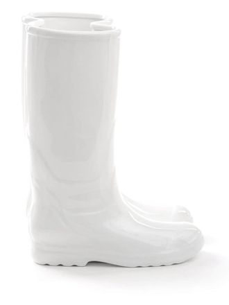 Seletti Memorabilia My Rainboots vase - unisex - Porcelain - One Size - White