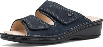 Finn Comfort Jamaika-S Nautic Nubuk Vienna Womens Sandals Nautic : EU 42 (US Womens 10.5-11) Medium, Leather