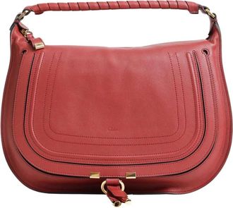 Chlo&eacute; Marcie Schoudertas - Dames - Schoudertassen - Rood - ONE Size - Katoen - Tassen