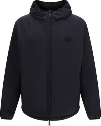 Burberry Black Logo Relaxed Jacket