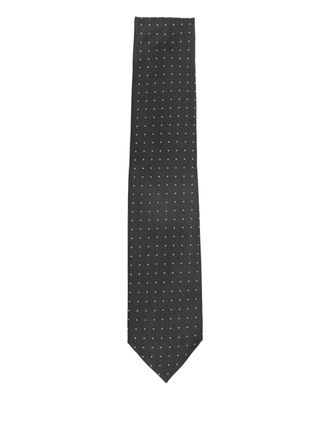 Tom Ford polka-dot tie - Zwart
