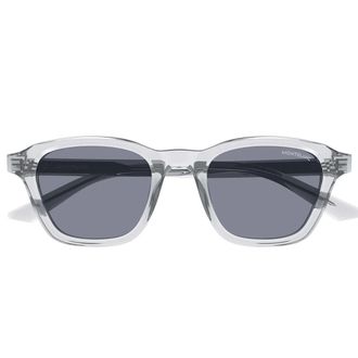 Montblanc Sunglasses Mb0384 S 004 Gray/Gray Men