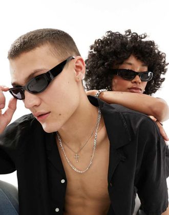 A.Kjaerbede gust racer sunglasses in black