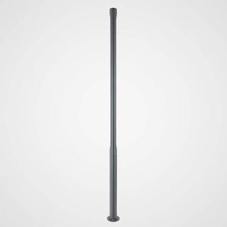 Lucande Lucande Farola Exterior dovino En Negro De Aluminio