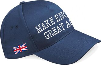 Generic Baseball Cap Make England Great Again Britain English Pride Unisex Men Women Hat, One Size, Blue