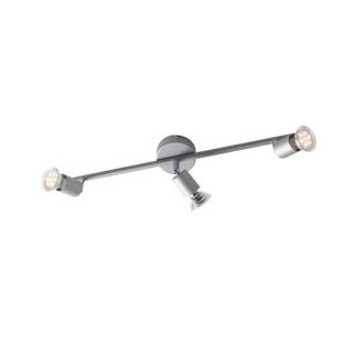 Netlighting SPOT LED 3 Light Adjustable Spotlight Bars Silver 400lm 2700K 55x15cm | Size: 55x15 cm