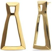 UNOde50 Gold-tone Sculptural Drop Earrings at Nordstrom