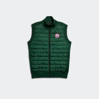 Canada Goose HyBridge Knit Gilet (Men, Glade Green, XL)