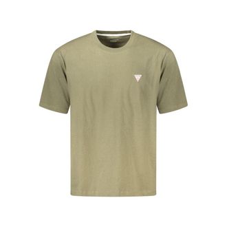 Guess Verde Katoenen Heren T-Shirt