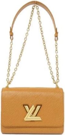 Louis Vuitton Pre-owned Vintage Cross Body Bag - Dames - Vintage Schoudertas - Bruin - ONE Size - Leer - Vintage