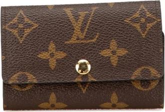 Louis Vuitton Pre-owned Fabric key-holders - Dames - Vintage Accessoires - Bruin - ONE Size - Vintage