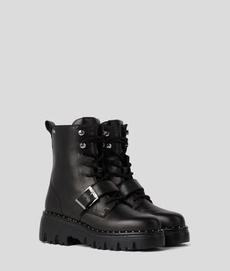 Karl lagerfeld boots sale clearance